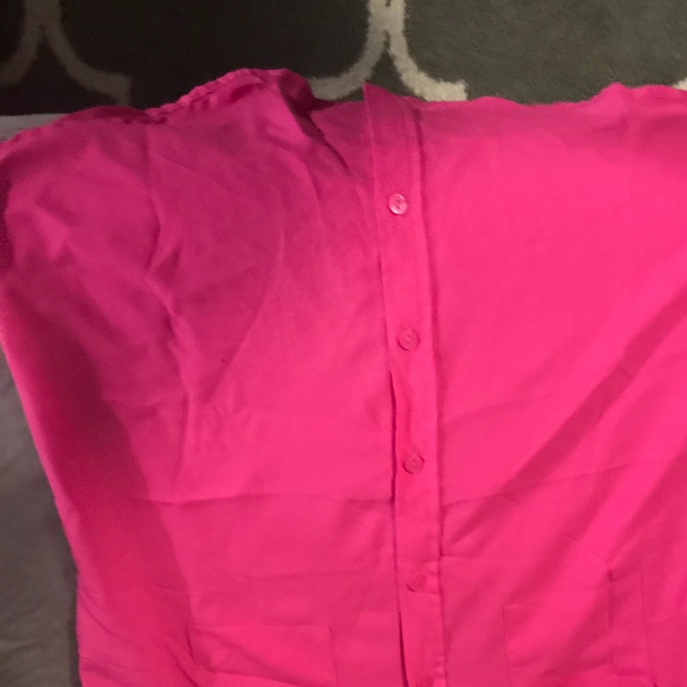 Woman’s button up tank top